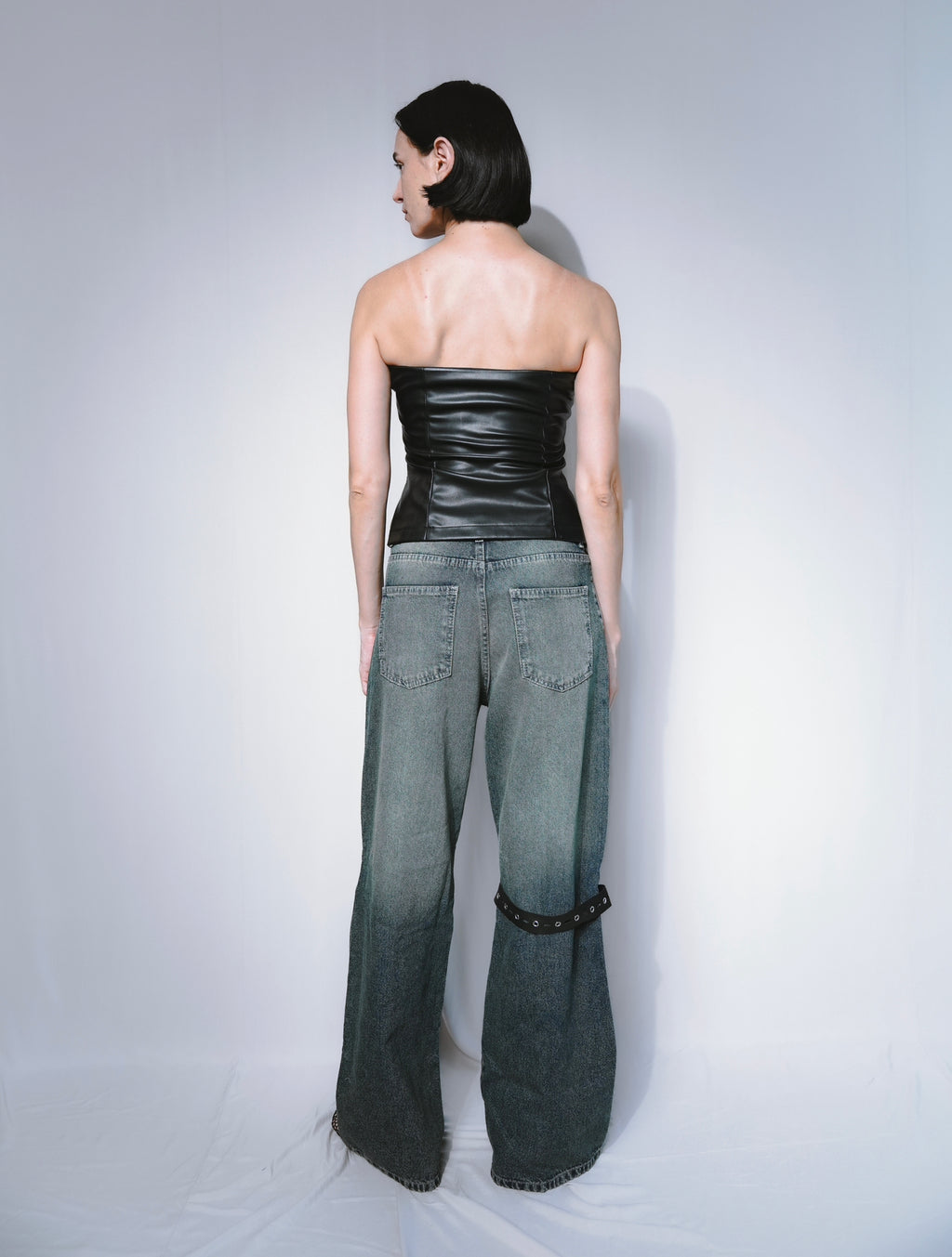 BELT-KNEE DENIM