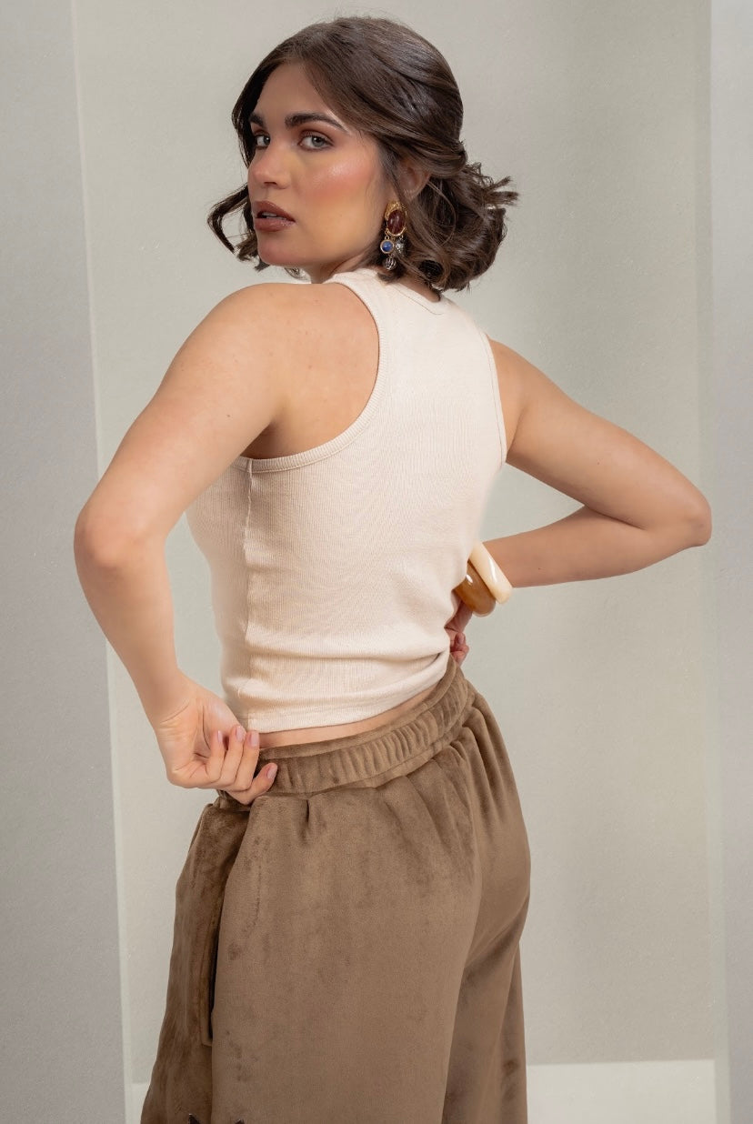 BEIGE Tank Top