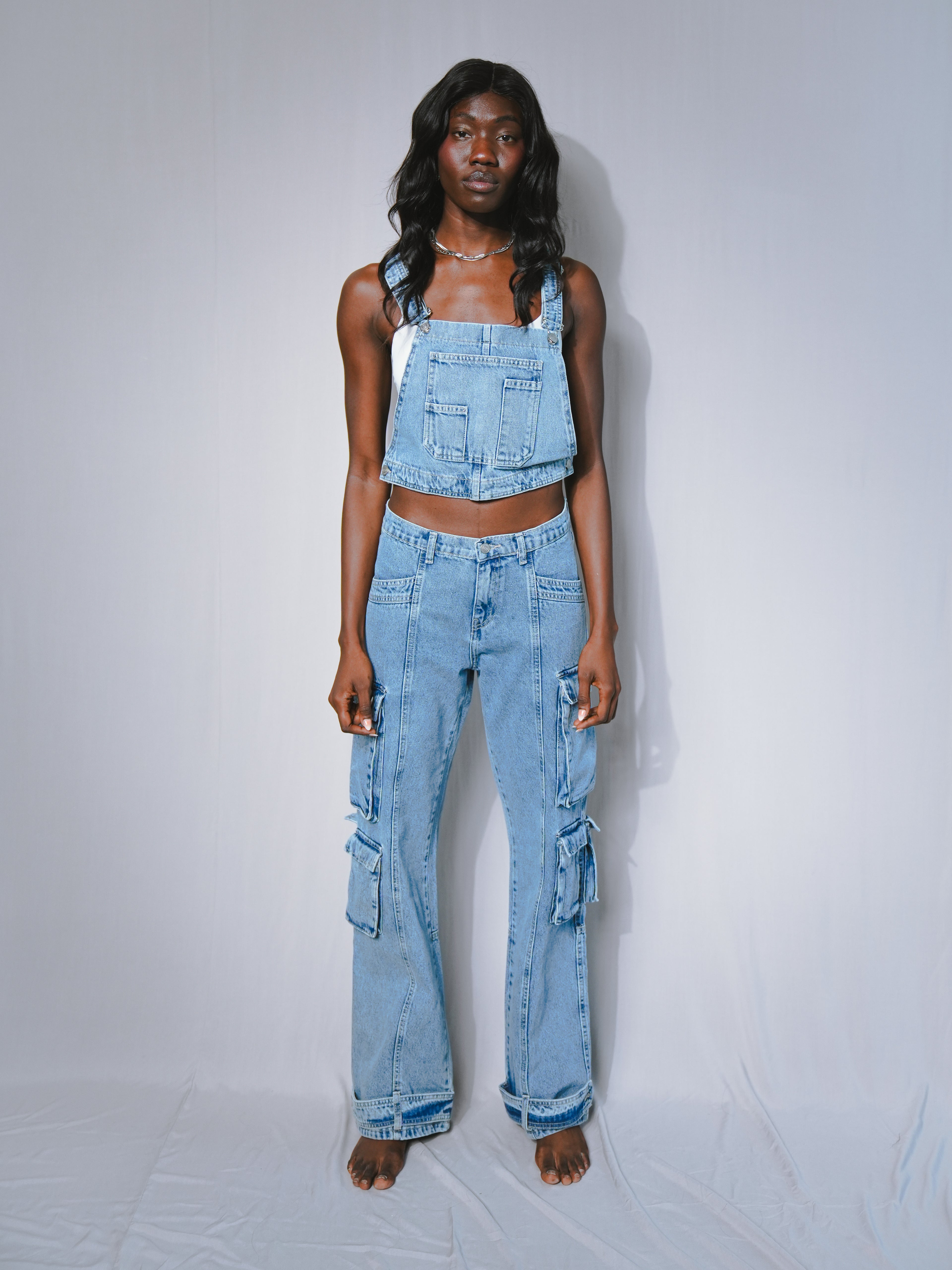 DENIM TOP LIGHT BLUE