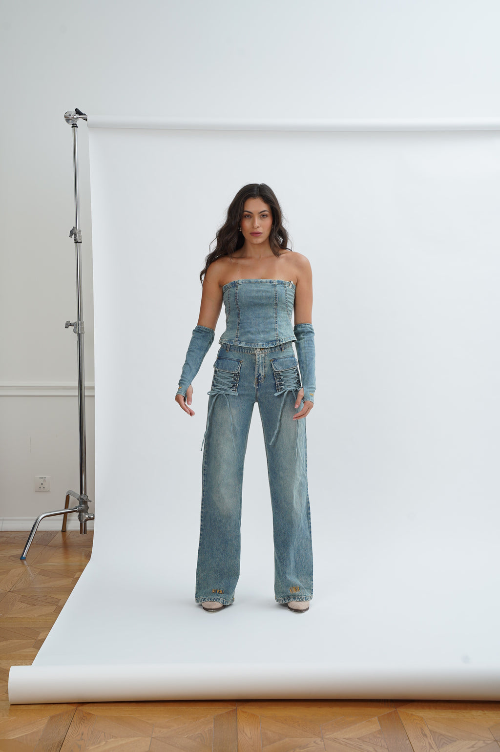 STRAP DENIM