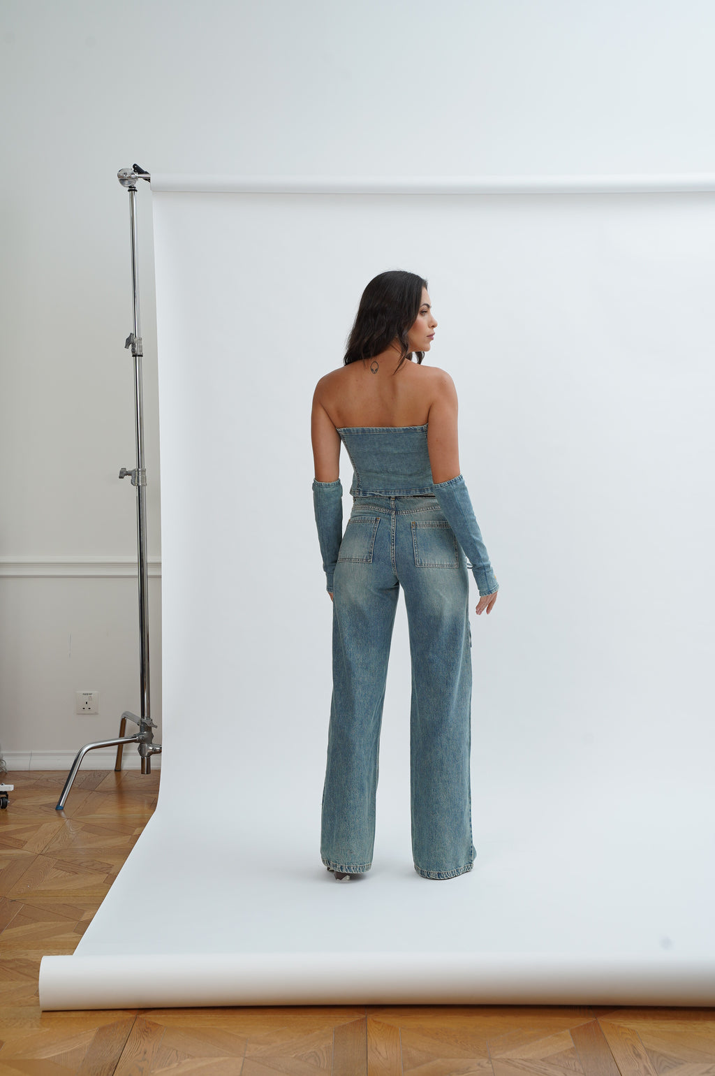 STRAP DENIM