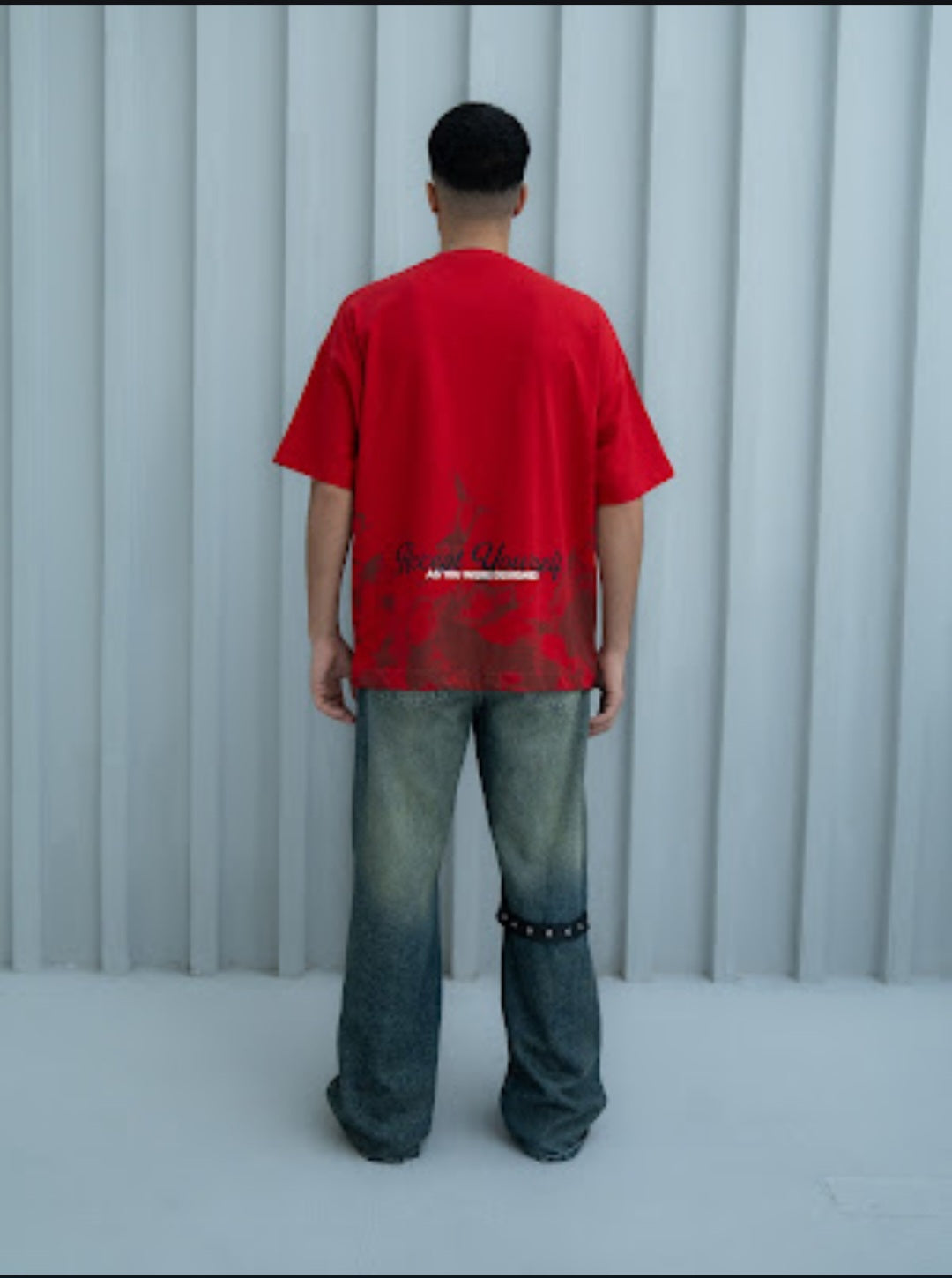 BELT-KNEE DENIM